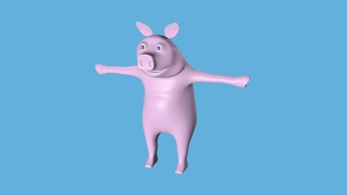 Cartoon Pig
