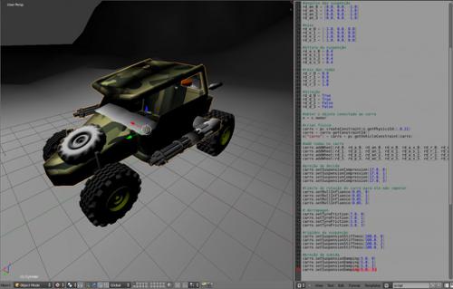 perfect fisica pyton game car