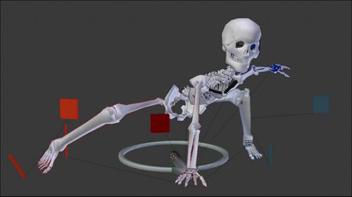 Complete Rig with skeleton shapes