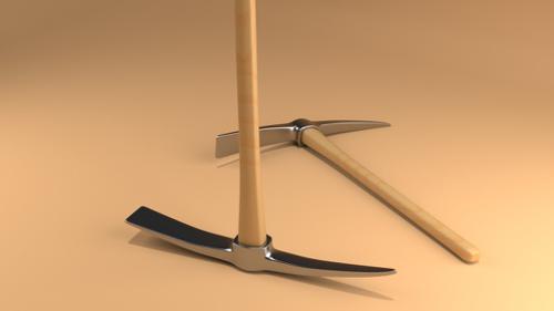 Simple pickaxe for Cycles