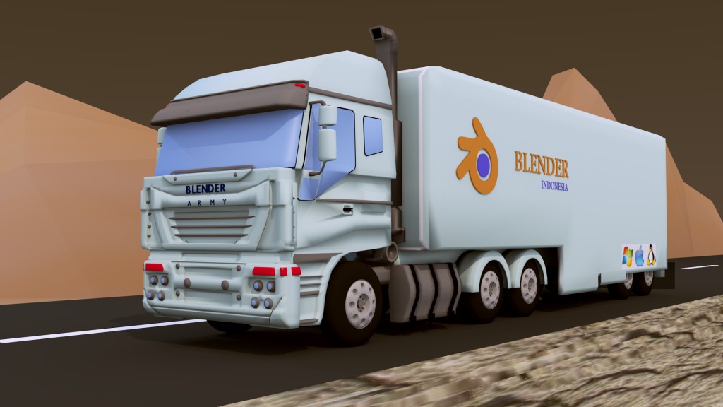 Highpoly Truck