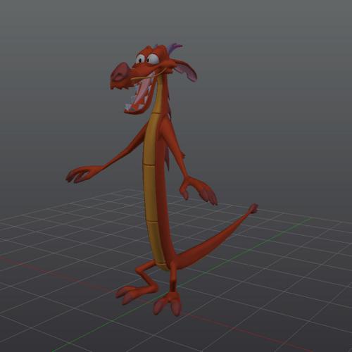 Mushu A-Pose