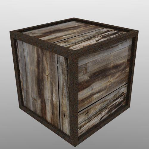 Balmora crate - Low poly