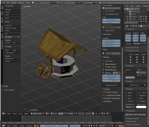 tbTheme - Dark harmonic Theme for Blender 2.70