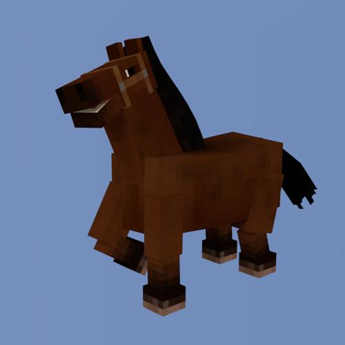 Horse Minecraft Rig