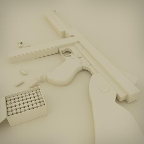 Thompson M1A1 Submachine Gun