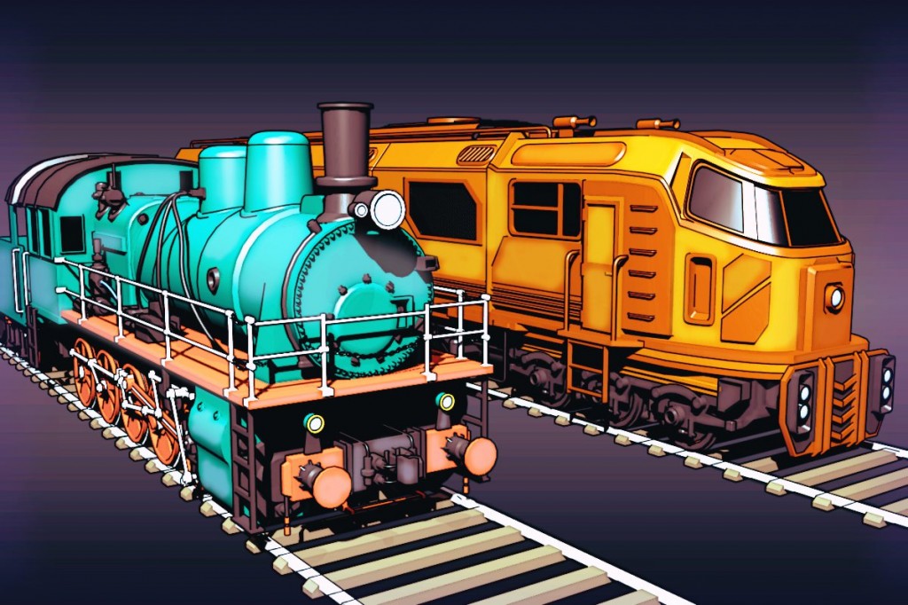 Trains of Baikonur (Lunatics!)