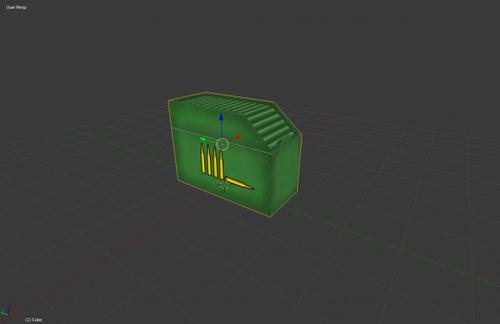 Ammunition Box Green