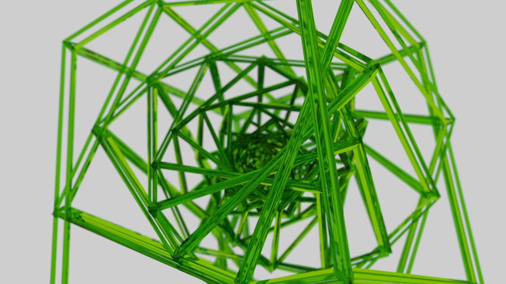 Wireframe Cube