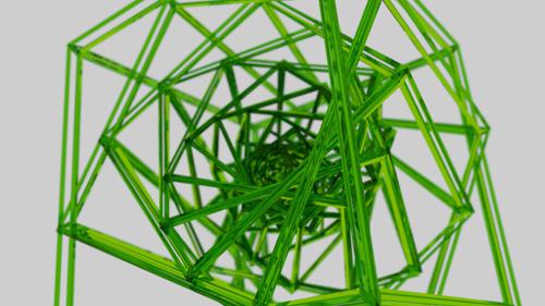 Wireframe Cube