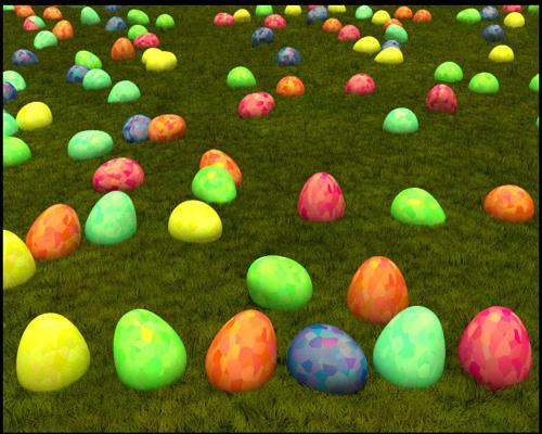 Easter Egg procedural texture