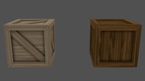 LowPoly Crates