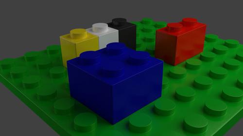 lego length-customizable bricks