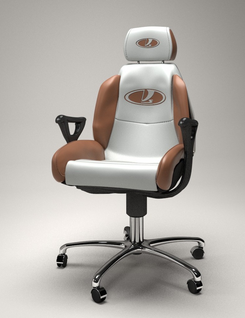 Chair with logo Lada