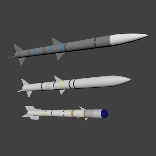 Low Poly NATO AIM's