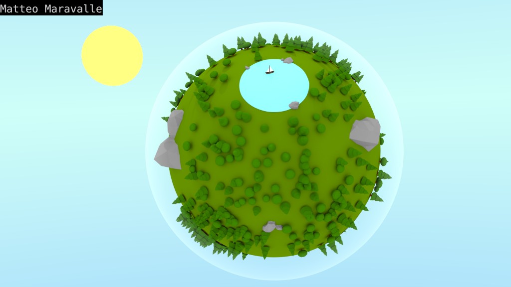 little cartoon planet