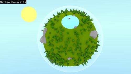 little cartoon planet