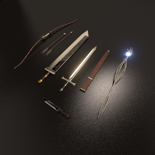 Weapons - Medieval Pack 1
