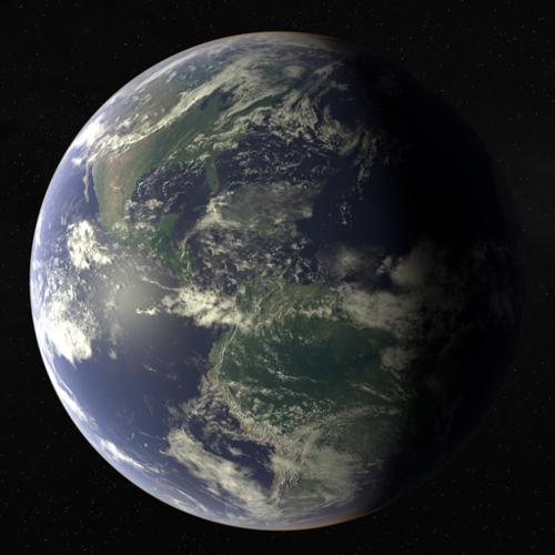 Earth for Cycles Render