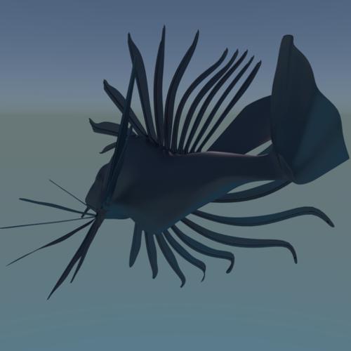 Lion Fish Rig, 620 bones