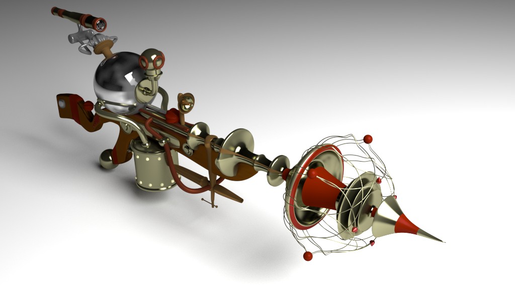 Steampunk Gun