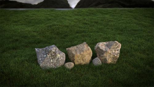 Cycles Grass And Rock Shaders