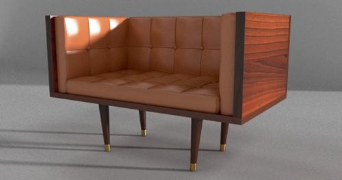 Classic Leather Armchair
