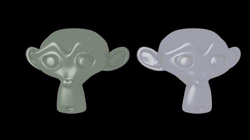 Cycles Line and Cross Hatch Shaders