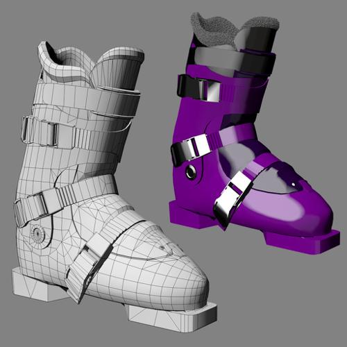 Alpine ski boot 2