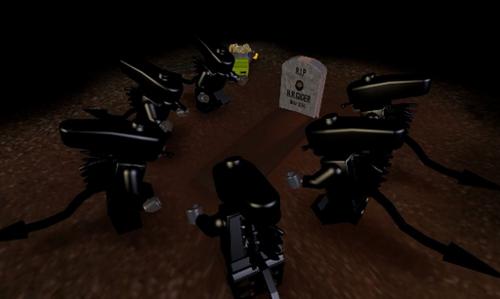 lego Alien giger memorial