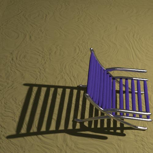 Beach pool or patio chair