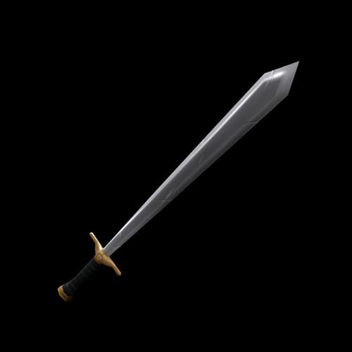Basic Low Poly Sword Model