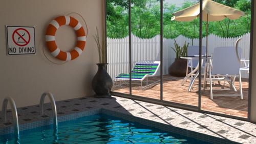 Pool Scene
