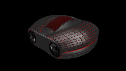 Futuristic Spaceship