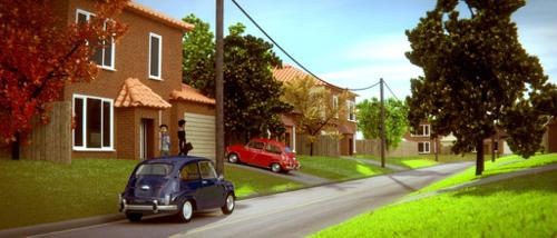 Suburban Street
