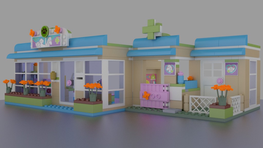 Lego Heartlake Vet 3188