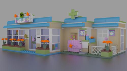 Lego Heartlake Vet 3188