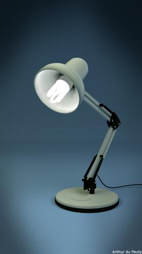 Simple desk Lamp