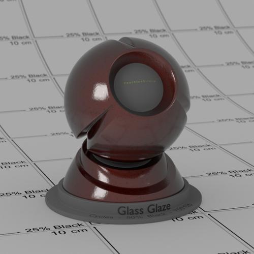 Glass Glazed Solid