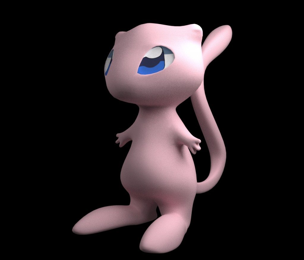 Mew_low poly