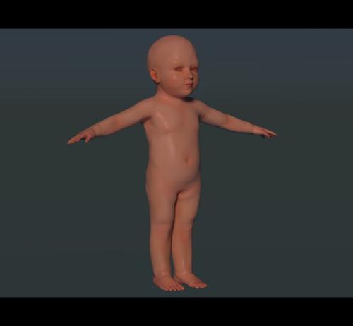 Human child