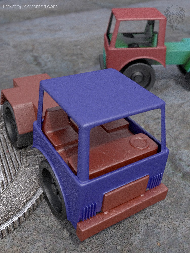 Little Plastic Truck