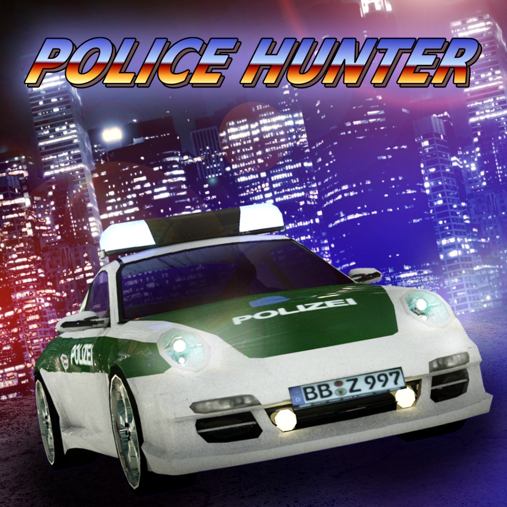 Porsche_997_turbo_polizei_lowpoly
