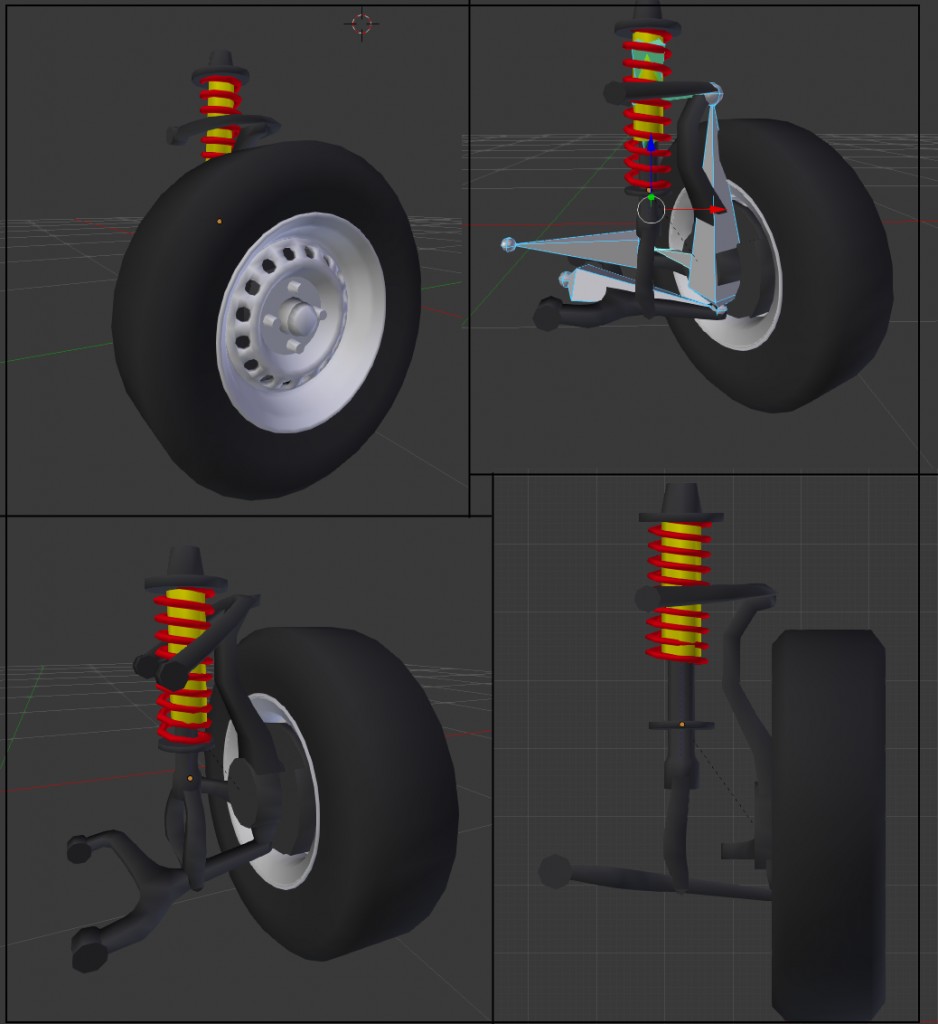 Car suspension rig
