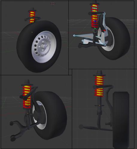 Car suspension rig