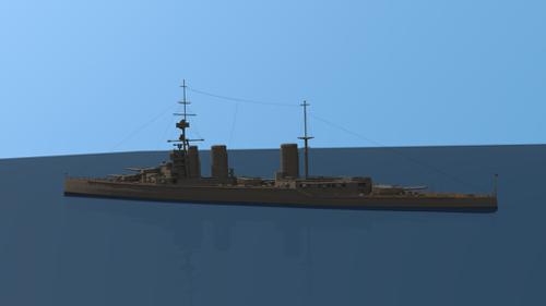 HMS Lion battle cruiser