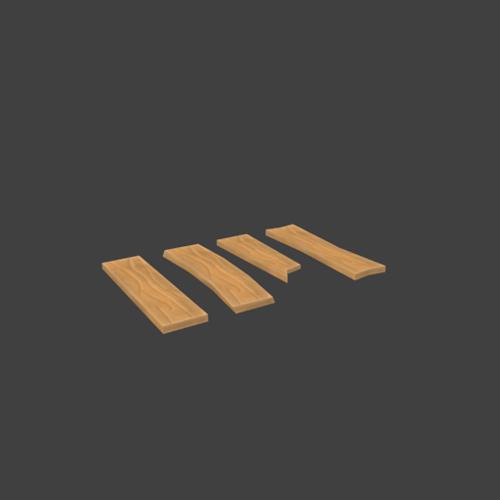 Cartoon Woods planks.