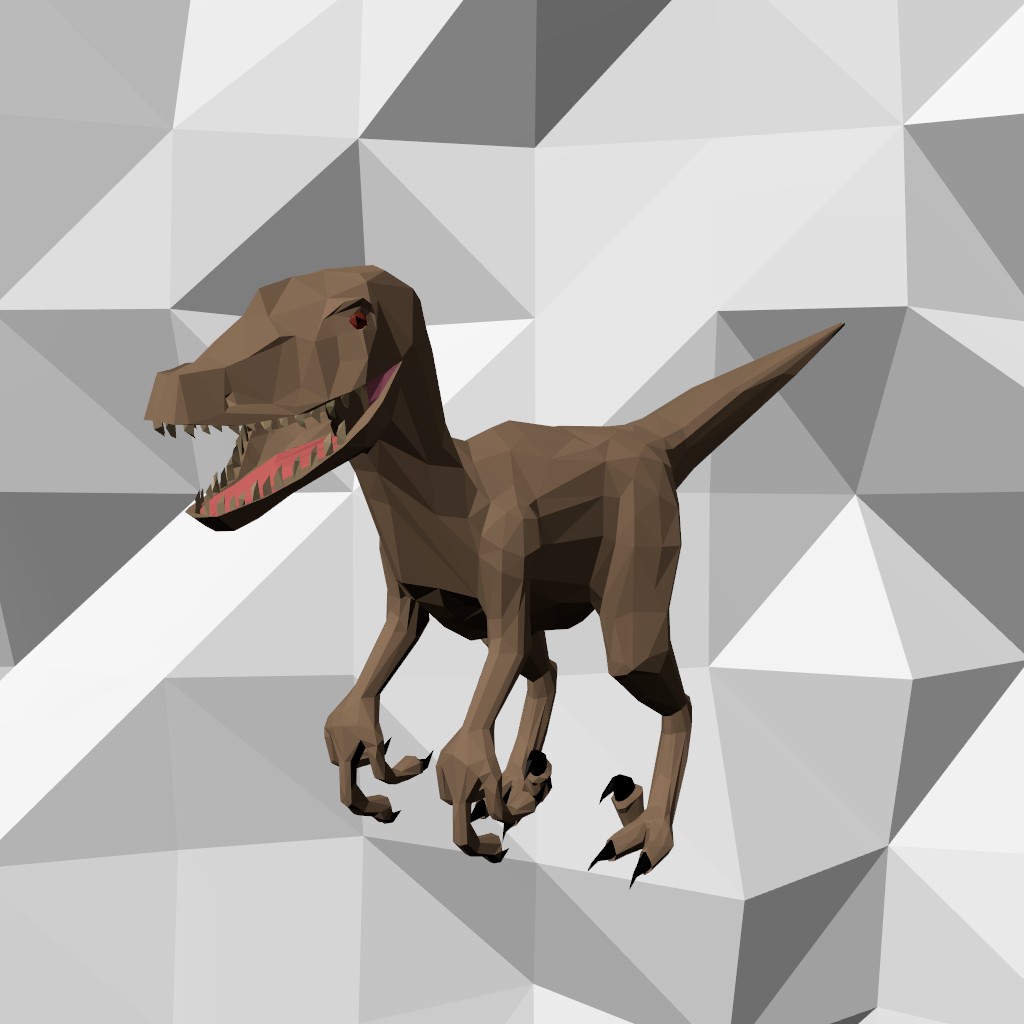 Low Poly Raptor