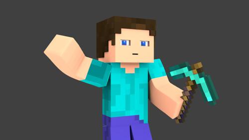 [RF] Minecraft Steve Rig