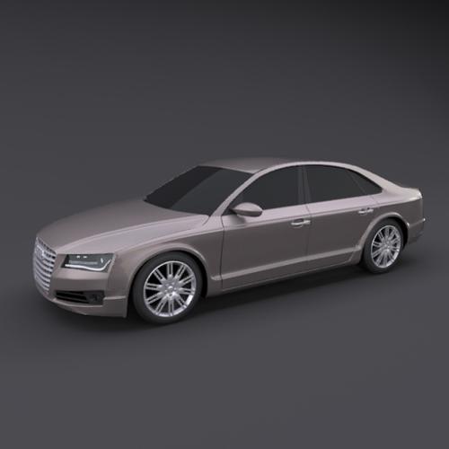 Audi A8 2011 restyled
